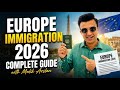 Europe Immigration &amp; Visa Information 2026 | Complete Guide with Malik Arslan