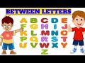 बच्चों को आसानी से between after Before कैसे सिखाएं || Learn between letters in Hindi and English