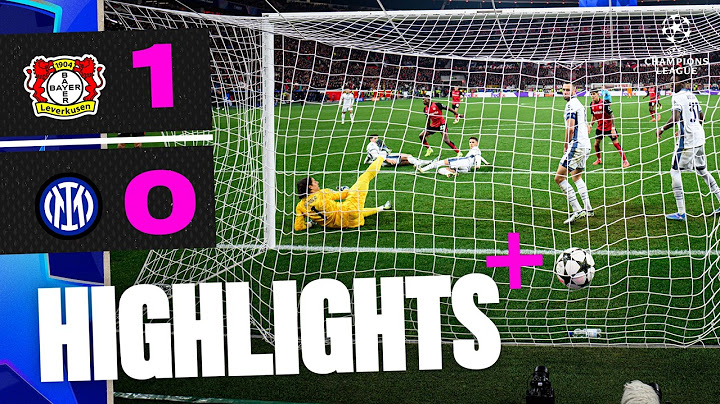 Werkself beat Inter with last minute winner | Leverkusen vs. Inter Mailand | UCL Highlights
