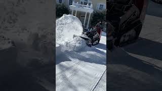 #toro snow blower attachment for dingo #work #worklife #money #blizzard