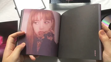 // UNBOXING BLACKPINK 1ST MINI ALBUM - SQUARE UP (BLACK VER.)