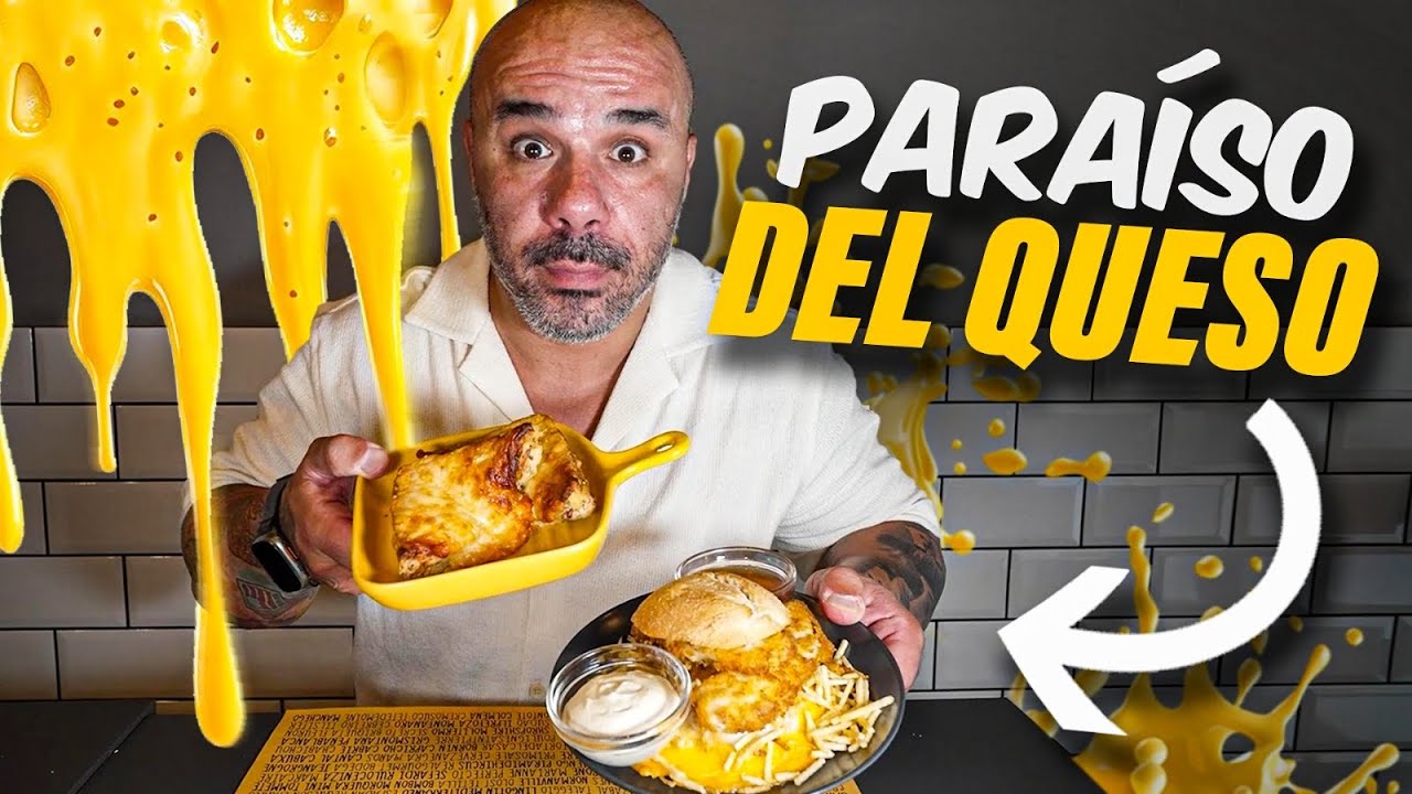 PROBANDO el UNICO RESTAURANTE DE QUESOS de VALENCIA