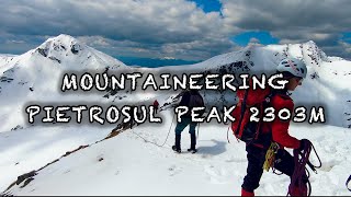Winter mountaineering in wild Rodnei Mountains | Transylvania | 2022 April