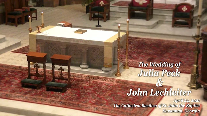 The Wedding of Julia Peck and John Lechleiter