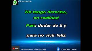 BRONCO - POPURRI BOLEROS  KARAOKE