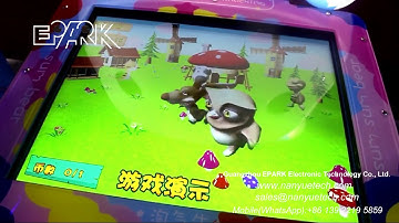 EPARK Little Bear Knocks,hit hammer games,coin operated machine,video game 敲敲乐