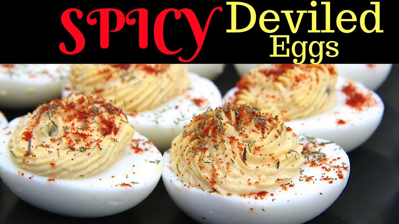How to Make Spicy Deviled Eggs | Divas Can Cook