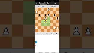 #11 Two best moves chess puzzles from #chess #tactics app screenshot 3