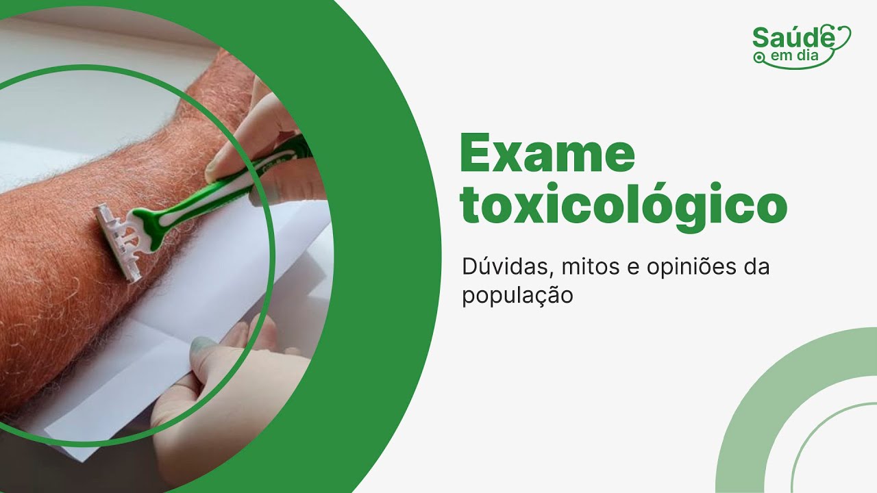 Tvcl SAÚDE EM DIA: O que você sabe sobre o exame toxicológico? | TVCL - YouTube