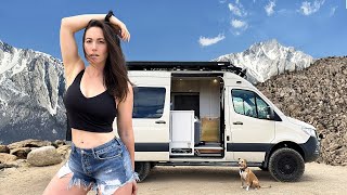 OffGrid Living in a 4x4 Van