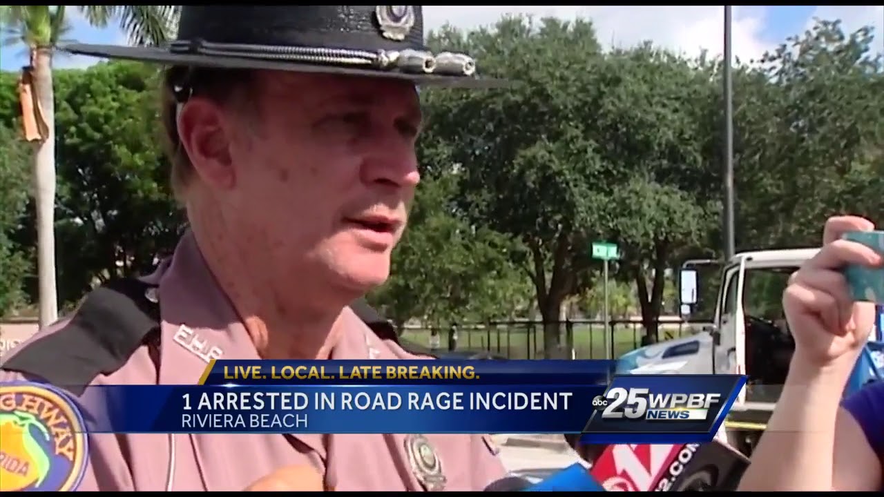 One arrested in road rage incident - YouTube