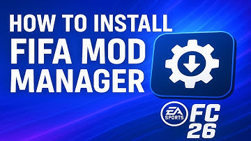HOW to install FIFA MOD MANAGER for EA FIFA 26