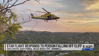 Person airlifted after falling off cliff at Mt. Bonnell; Another body found while conducting rescue