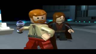 Battle over Coruscant - Lego Star Wars the Complete Saga (Revenge of the Sith)Story Mode Chapter 1&amp;2