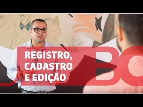 Vídeo: Como Registrar Uma Edição