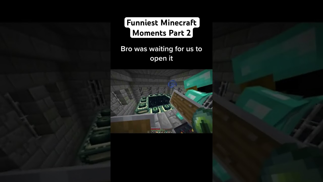 Funniest Minecraft moments #games #minecraft #gaming