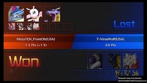 BEST ONLINE BATTLE EVER!!! 6-0 Digimon Story Cyber SLeuth