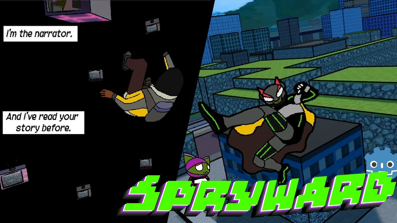Godot Superhero Game WIP 3 (Spryward & Slushy)