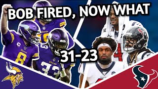 Houston Texans VS Minnesota Vikings Film Breakdown | Why we lost, what to look forward to | NFL 2020