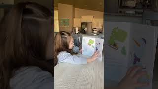 Callie Reads DUCK, DUCK, DINOSAUR SNOWY SURPRISE Part 2 of 3 #readwithme #funforkids #youtubeshorts