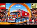 The GIANT LEGO Vehicle Races Through a Giant 360-Degree Loop🚙🛞 | LEGO Creative Toys