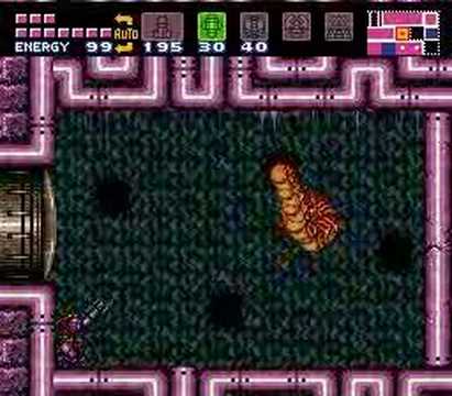 Super Metroid - Botwoon - No damage