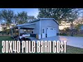 Cost To Build A 30x40 Pole Barn