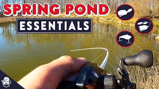 Dialing in Ponds in the Spring: Best Baits to Fish to Cover Water!
