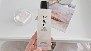 療癒開箱 Beauty : 2021最強精華水 ! YSL 極效活萃淨亮晶透露，仙女水 screenshot 3
