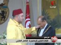 ´Echange médailles décorations entre Marzouki