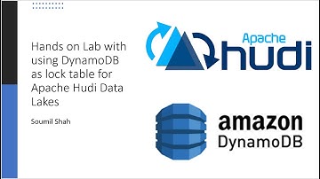 Hands on Lab with using DynamoDB as lock table for Apache Hudi Data Lakes