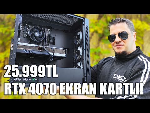 25.999TL RTX 4070 Ekran Kartlı VOK FRIDAY 3 Sistem