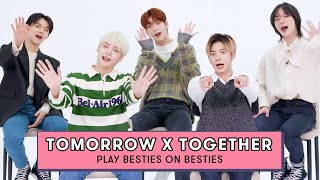 Miniatura de vídeo de "TXT Open Up About What They’ve Learned From Each Other | Besties On Besties | Seventeen"