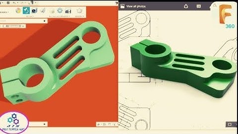Autodesk Fusion 360: Basic Model-6 complete modeling with dimensions by ahuja technical hant
