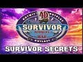 The 54 Most Surprising Secrets of Survivor: Winners at War