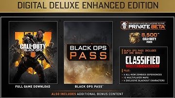 Call of Duty Black ops 4 PREORDER bonuses and INFO!