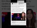 Twitter Happenings: Disembodied Elon chats G20 Summit by candlelight 🥴 Tiktok Vids 💙