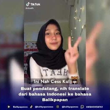 BAHASA ORANG BALIKPAPAN