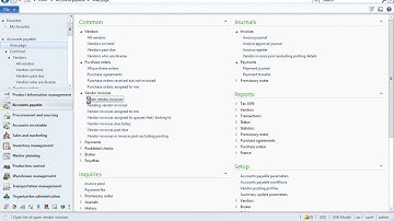 Vendor Invoice With Workflow And Matching Test In AX 2012 | D365