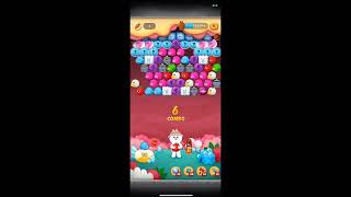 LINE バブル2　STAGE 2248　黄金コニー　アイテムあり　Golden Cony　LINE BUBBLE 2