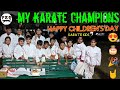 My Karate champions at tulips violet sector 69 gurugram Haryana| happy children&#39;s day party 🎉🥳🤘