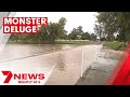 Wild weather in Queensland's west now heading east after monster deluge | 7NEWS