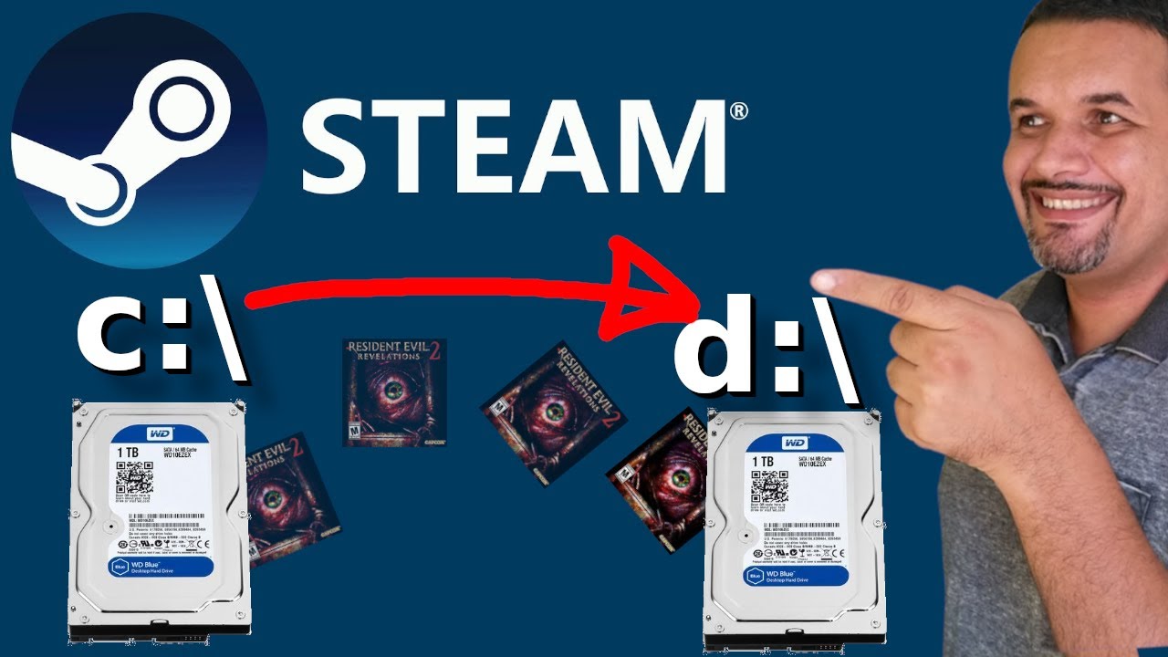 Como instalar jogos da Steam em outro HD ou SSD [2022]: Tutorial passo a  passo 