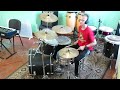 Steve Gadd Cover - Crazy Army  ( Drum solo ) - Drummer Ilya Varfolomeyev 13 years