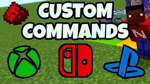 CUSTOM COMMANDS || Tutorial || Minecraft