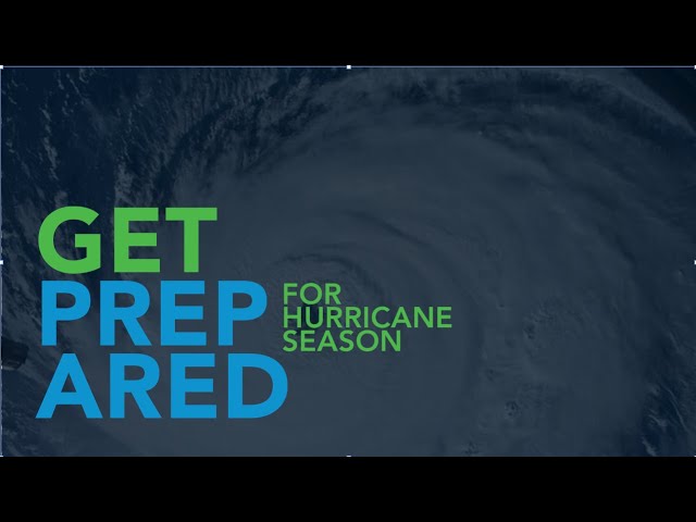GET PREPARRED for hurricane season