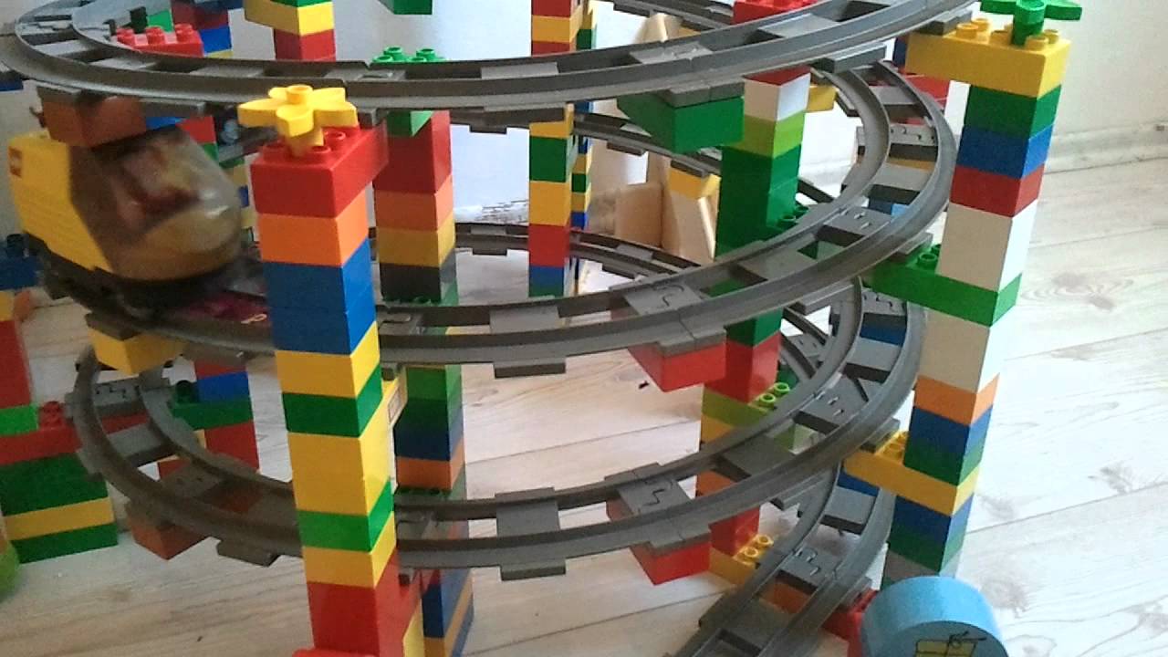 Lego Duplo Eisenbahn Spirale Lol Youtube