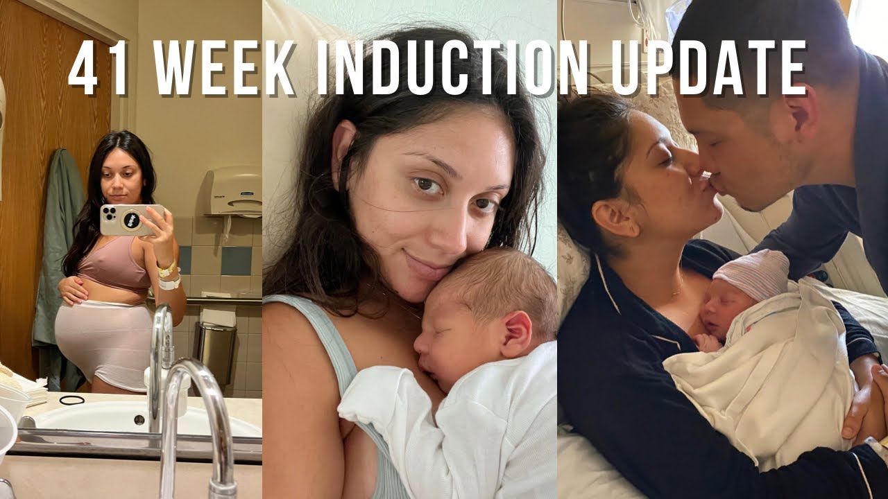 1 WEEK POSTPARTUM | Breastfeeding Update (Induced at 42 weeks) - YouTube