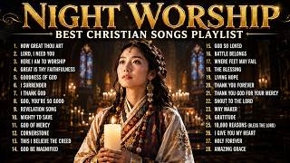 Night Worship Songs and Prayers. BEST CRISTIAN MUSIC PLAYLIST