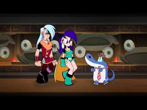 Могучие магимечи   История про работу Група   Интерактивное видео   Cartoon Netw
